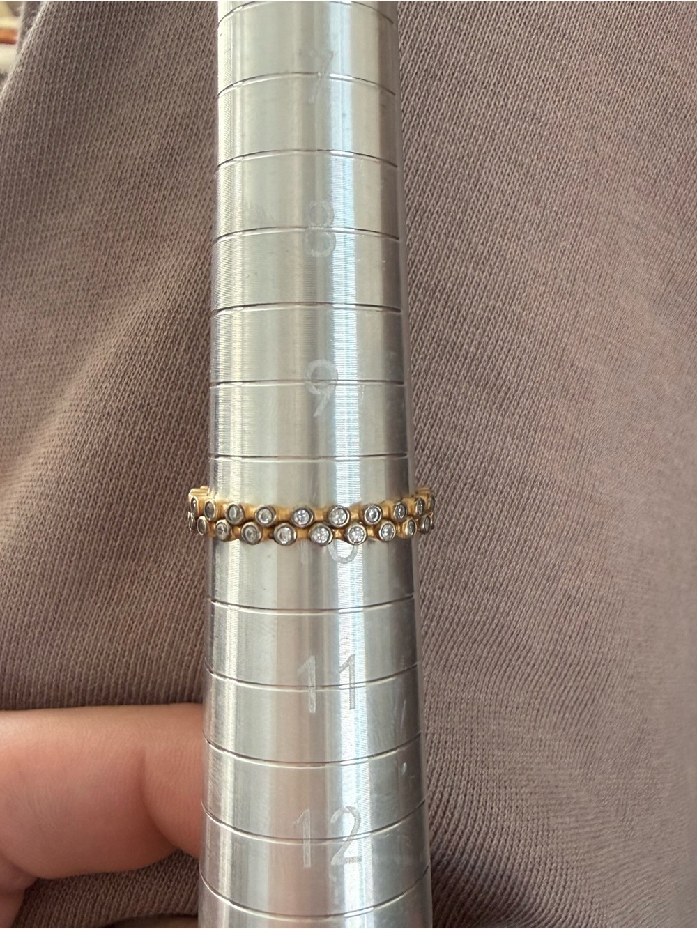 *NEW*Sz 10*Freida Rothman* Stacking ring - Picture 3 of 5
